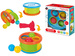 BĘBENEK Z PIŁECZKAMI ZBIJAK SORTER Z MŁOTECZKIEM DLA MALUCHA 2w1 ASKATO