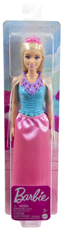 LALKA BARBIE DREAMTOPIA KSIĘŻNICZKA BLONDYNKA RÓŻOWA SPÓDNICA 30CM MATTEL