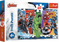 PUZZLE NIEZWYCIĘŻENI AVENGERSI 60 EL - TREFL 17357