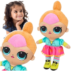 LOL SURPRISE LALKA 2 MASKOTKA PLUSZAK PRZYTULANKA MIŁA W DOTYKU 34CM