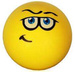 PIŁKA ZMYŁKA ŻÓŁTA ZMIENIA KIERUNEK FUNNY BALL