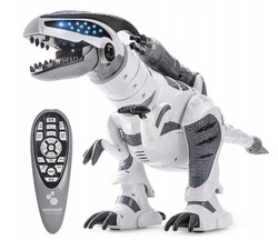 DINOZAUR T-REX ZDALNIE STEROWANY NA PILOT ROBOT 60cm CHODZI STRZELA MÓWI