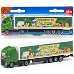 CIĘŻARÓWKA Z NACZEPĄ TIR ZOO METALOWY KOLEKCJONERSKA - 1627 SIKU