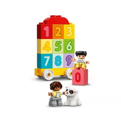 LEGO DUPLO POCIĄG Z CYFERKAMI KLOCKI EDUKACYJNE NAUKA LICZENIA 10954