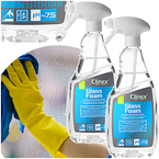 CLINEX PIANKA DO MYCIA SZYB GLASS FOAM 650ml NIE ZOSTAWIA SMUG - 2 szt.