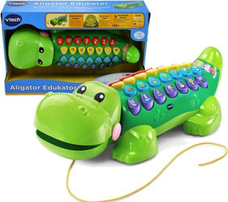 ALIGATOR EDUKATOR NAUKA ALFABETU LITERKI PL VTECH