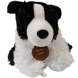 PLUSZAK MASKOTKA PIESEK UROCZA PRZYTULANKA MIĘKKA 18 cm BORDER COLLIE
