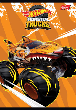 ZESZYT A5 KRATKA 16 KARTEK HOT WHEELS SZKOLNY LAMINOWANA OKŁADKA MAJEWSKI