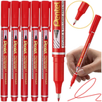 CIENKOPIS FOLIOPIS MARKER PERMANENTNY 0,6mm PENTEL NF450 CZERWONY - 5 szt.