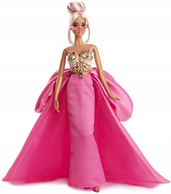 BARBIE LALKA KOLEKCJONERSKA Z RÓŻOWEJ KOLEKCJI PINK COLLECTION SIGNATURE 