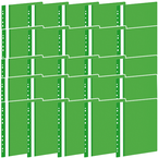 SKOROSZYT A4 WPINANY OFFICE PRODUCTS OCZKOWY ZAWIESZANY ZIELONY - 25 szt.