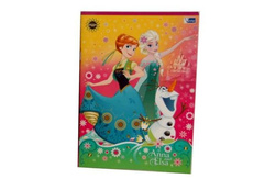 ZESZYT A5 32K KRATKA FROZEN KRAINA LODU - VERTE