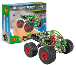 MAŁY KONSTRUKTOR AUTO MONSTER TRUCK BUZZER 210 EL