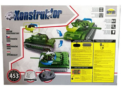 KONSTRUKTOR POJAZD STEROWANY RC RADIO CZOŁG 453 EL