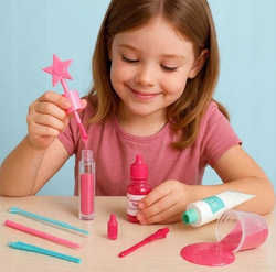 ZESTAW KOSMETYCZNY DO PIELĘGNACJI UST BŁYSZCZYK BALSAM DIY CLEMENTONI