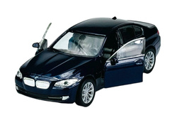 BMW 535i GRANATOWY METALOWY MODEL SAMOCHÓD KOLEKCJONERSKI WELLY