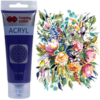 FARBA AKRYLOWA HAPPY COLOR TUBKA 75 ML FIOLETOWY NR 6