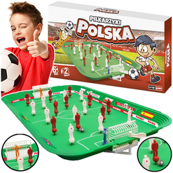 PIŁKARZYKI POLSKA GRA TOWARZYSKA ZRĘCZNOŚCIOWA NA STÓŁ PODŁOGĘ PIŁKA NOŻNA
