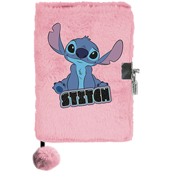 PAMIĘTNIK Z KŁÓDKĄ PLUSZOWY NOTES WŁOCHACZ PASO DISNEY LILO I STITCH