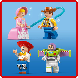 LEGO DISNEY TOY STORY POCIĄG OKOLICZNOŚCIOWY WYŚCIGÓWKA FIGURKI 43264