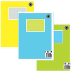 ZESZYT A5 BRULION 96 K KRATA 70g OPRAWA PÓŁTWARDA PRODUKT POLSKI - 3 sztuki