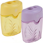 TEMPERÓWKA PODWÓJNA Z POJEMNKIEM 2 OTWORY PASTELOWA WAVE ASTRA - 2 szt.