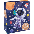 TOREBKA PREZENTOWA LAMINOWANA DZIECIĘCA 25x30x10cm DONAU ASTRONAUTA KOSMOS