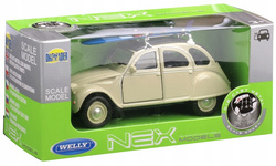 CITROEN 2CV METALOWE AUTO KOLEKCJONERSKIE WELLY 1:34