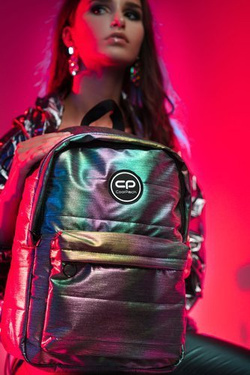 MIEJSKI BŁYSZCZĄCY PLECAK COOLPACK RUBY OPAL GLAM