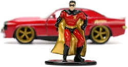 BATMAN BATMOBIL SAMOCHÓD METALOWY ROBIN 1969 CHEVROLET CAMARO FIGURKA DC