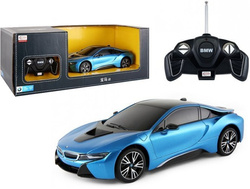 SAMOCHÓD STEROWANY RC 1/18 AUTO BMW i8 - RASTAR