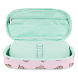 PIÓRNIK SZKOLNY SASZETKA PUSHEEN USZTYWNIONA MAJEWSKI RÓŻOWY KOTEK