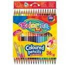 DWUSTRONNE KREDKI COLORINO KIDS TRÓJKĄTNE 18/36 K