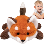 PLUSZAK MASKOTKA LISEK Z OBCIĄŻONYMI ŁAPAMI 30cm PRZYTULANKA MIĘKKA