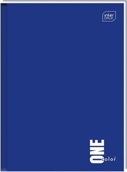 ZESZYT A4 BRULION 96K KRATKA Z MARGINESEM 70g ONE COLOR INTERDRUK - 3 szt.