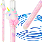 DŁUGOPIS WYMAZYWALNY ŚCIERALNY JEDNOROŻCE NIEBIESKI WKŁAD 0,5mm STRIGO