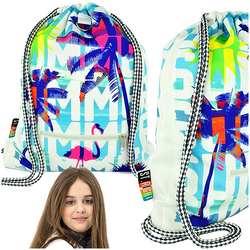 WOREK NA BUTY PLECAK NA SZNURKACH ST.RIGHT SO-11 SUMMER 45x38 cm