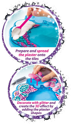 CLEMENTONI ZESTAW KREATYWNY STUDIO DEKORACJI LUSTRO PODSTAWKA NA TELEFON