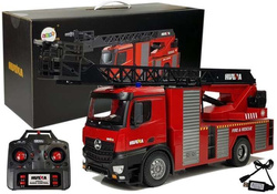 SAMOCHÓD ZDALNIE STEROWANY STRAŻ POŻARNA DUŻA CIĘŻARÓWKA 1:14 RC AKUMULATOR