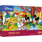 PUZZLE 160 ELEMENTÓW DISNEY MYSZKA MIKI 40-LECIE UKŁADANKA TREFL 40055