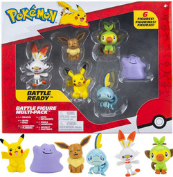FIGURKI POKEMON POKEMONY DO BITWY PIKACHU EEVEE