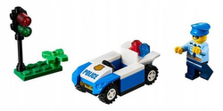 KLOCKI LEGO JUNIORS POLICE - PATROL DROGOWY 30339