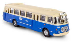 AUTOBUS MPK JELCZ 272 MEX PRL OGÓREK MODEL 1:43 NIEBIESKI