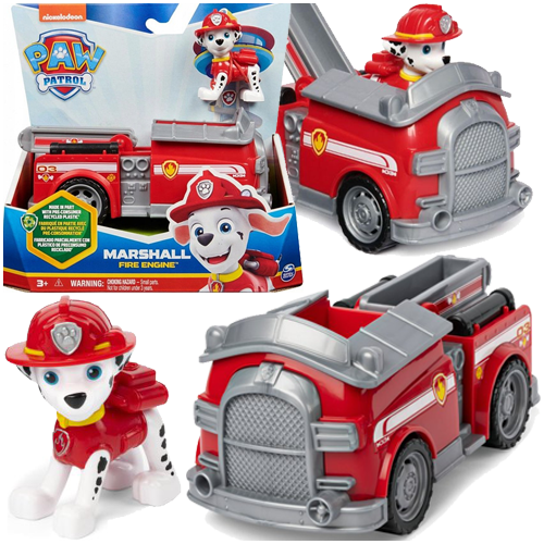 Psi patrol marshall wóz strażacki straż pożarna piesek