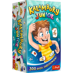 KALAMBURY JUNIOR GRA KARCIANA RODZINNA KLEPSYDRA KARTY TREFL 01913