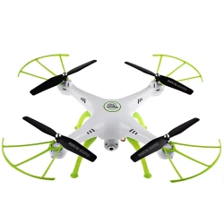 DRON SYMA ZDALNIE STEROWANY X5HW ZIELONY RC KAMERA ZASIĘG 50m OBRÓT 360 