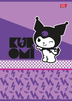 WYPRAWKA SZKOLNA KUROMI MAJEWSKI BLOKI ZESZYTY FARBY PLASTELINA KREDKI