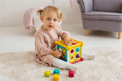 KOSTKA MOTORYCZNE NIESPODZIANKI KLOCKI ZRĘCZNOŚCIOWA TRYBIKI ŻALUZJE DUMEL