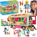 PLAYMOBIL COUNTRY PRZYTULNA KAWIARENKA W WAGONIE FIGURKI ZWIERZĄTKA