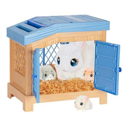 LITTLE LIVE PETS INTERAKTYWNY KRÓLIK MAMA SURPRISE I MAŁE KRÓLICZKI COBI